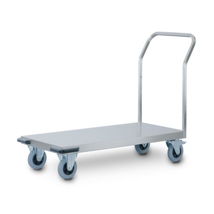 Cărucior platformă heavy-duty Hupfer PW/S 12×6 din inox 1200 x 600 mm