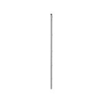 Șină de perete cu cârlige Hupfer WHSc 1300-6/215 din inox, 1300 mm, 6 cârlige