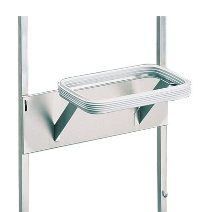 Suport saci rufe și deșeuri Hupfer H-B 555/313/240 din inox, 60–70 l
