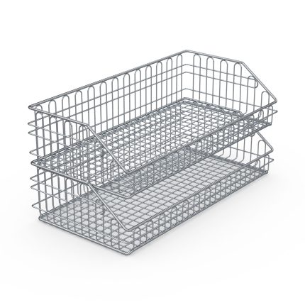 Coș produse sterile Hupfer SteriKo StE-1/2 600/300/150 GrÖ ES cu acces înclinat