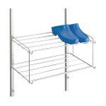 Raft Hupfer SchReg 600/320/270 din inox pentru 6 perechi saboți chirurgicali