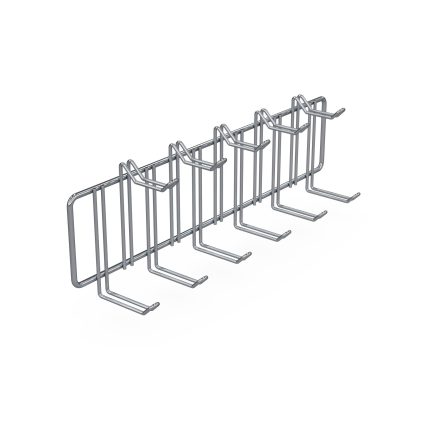 Suport Hupfer H-D 600/113/181 din inox pentru furtunuri și cabluri