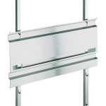 Suport universal dublu Hupfer UniHalt 690/20/329 din inox pentru containere size 3, 4 și 6