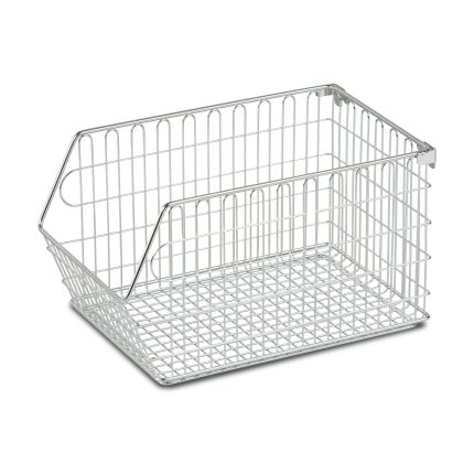 Container din sârmă Hupfer DCont G4 153/231/125 din inox pentru consumabile medicale mici