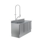 Masă de spălare Hupfer ST AH150 2FT-S 1B 1800/700/900 din inox pentru pre-curățare instrumentar medical