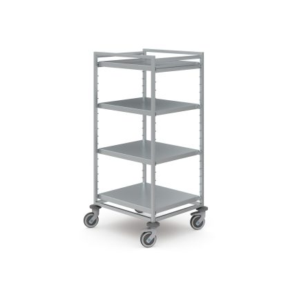 Cărucior deschis transport produse sterile Hupfer STW/O 9StE pentru 9 STU