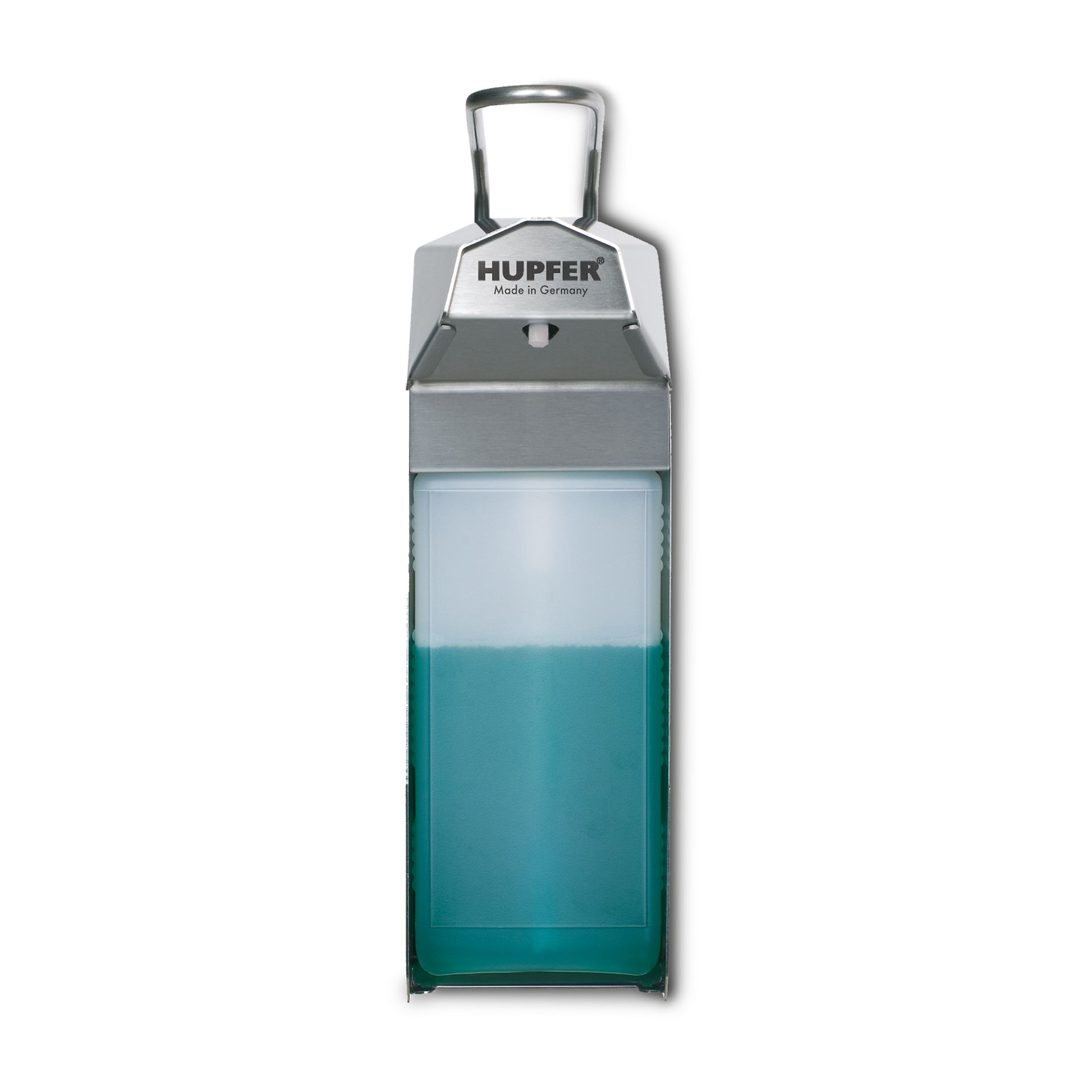 8600129 Seifen- und Desinfektionsmittelspender_Packshot_01975e872d4b7310b84280d2b676fbe0_1920x1920 Dispenser săpun/dezinfectant Hupfer SDMS Typ I-1000 din inox, 1 l, montaj pe perete - Image 1