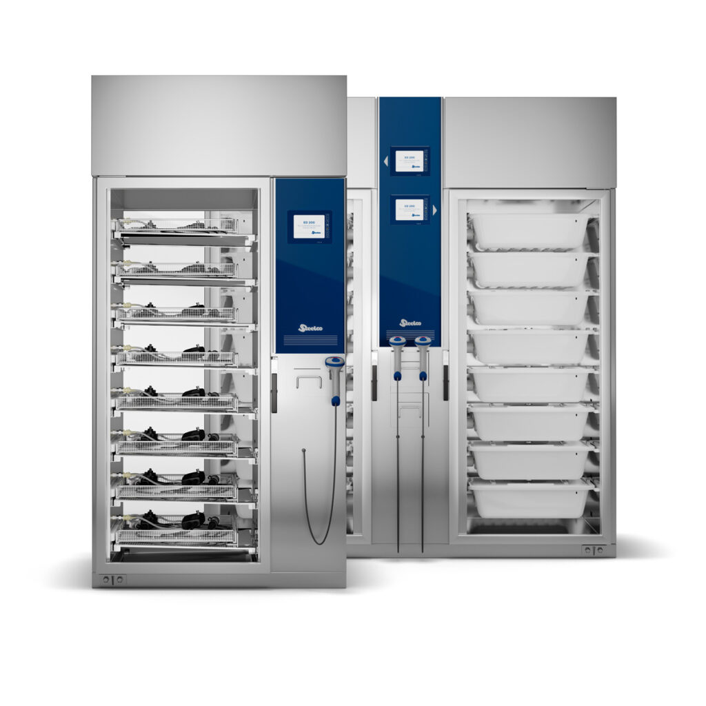 ED-200-SERIES_1200-1024x1024-optimized Dulap uscare și depozitare endoscoape SteelcoBelimed ED 200 Series, cu trasabilitate, până la 16 endoscoape flexibile - Image 1