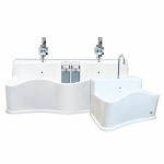Lavoar aseptic HOSPIASEPT FLUTURE LAS-RF cu 1, 2 sau 3 posturi de lucru